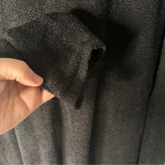 Barefoot Dreams Bamboo Chic Lite Island Wrap Cardigan Sweater Black L/XL - Picture 9 of 13